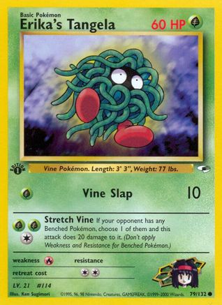 Erika's Tangela (G1-079) (1st Edition)