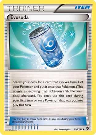 Evosoda (XY-116) (Reverse Holofoil)
