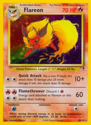 Flareon (LC-010) (Reverse Holofoil)