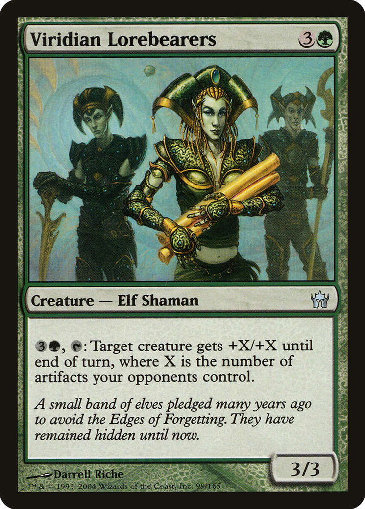 Viridian Lorebearers (5DN-099) (Foil)
