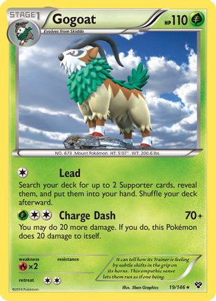 Gogoat (XY-019) (Holofoil)