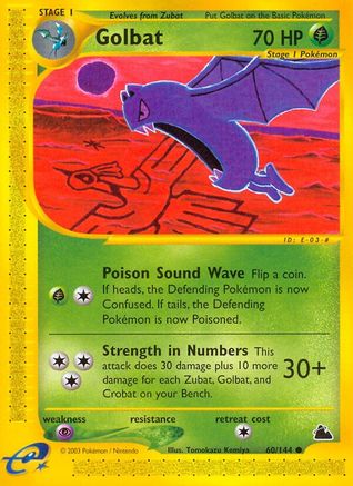 Golbat (SK-060) (Reverse Holofoil)