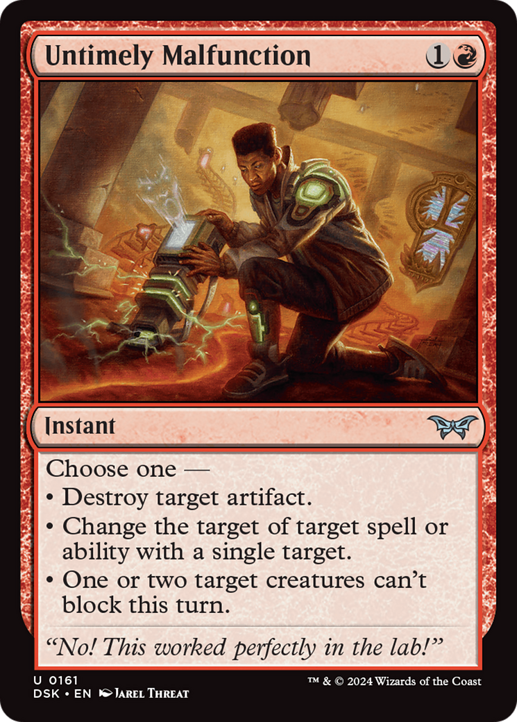 Untimely Malfunction (DSK-161)