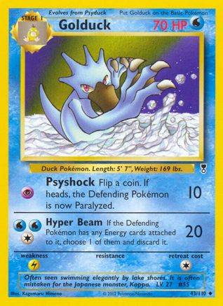 Golduck (LC-043) (Reverse Holofoil)