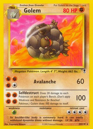 Golem (LC-024) (Reverse Holofoil)