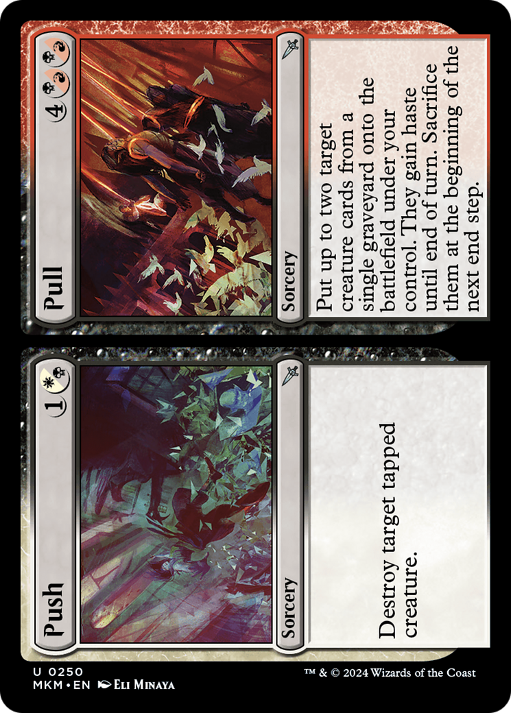 Push // Pull (MKM-250) (Foil)