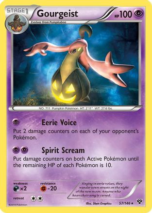 Gourgeist (XY-057) (Reverse Holofoil)