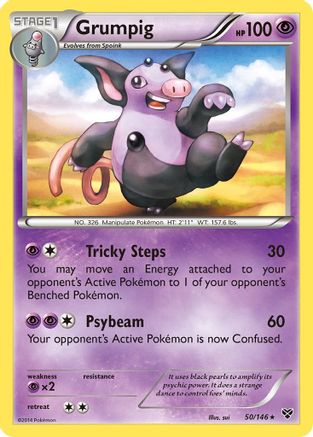 Grumpig (XY-050) (Reverse Holofoil)