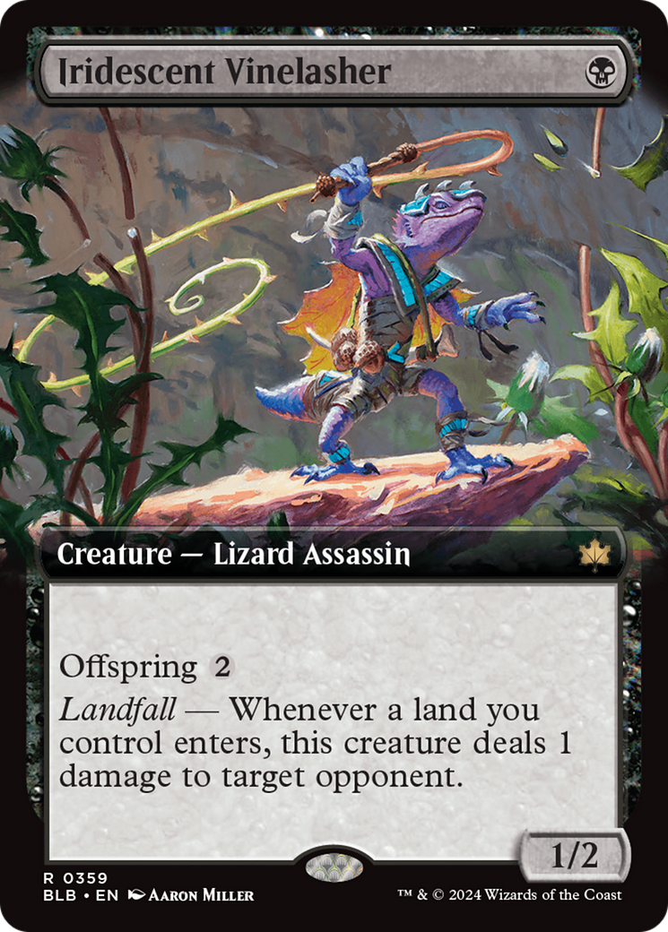 Iridescent Vinelasher (BLB-359) (Extended Art)