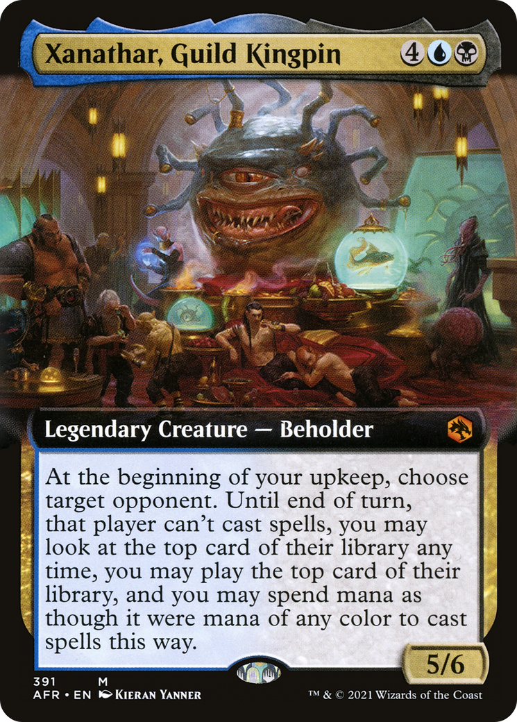 Xanathar, Guild Kingpin (AFR-391) (Extended Art) (Foil)