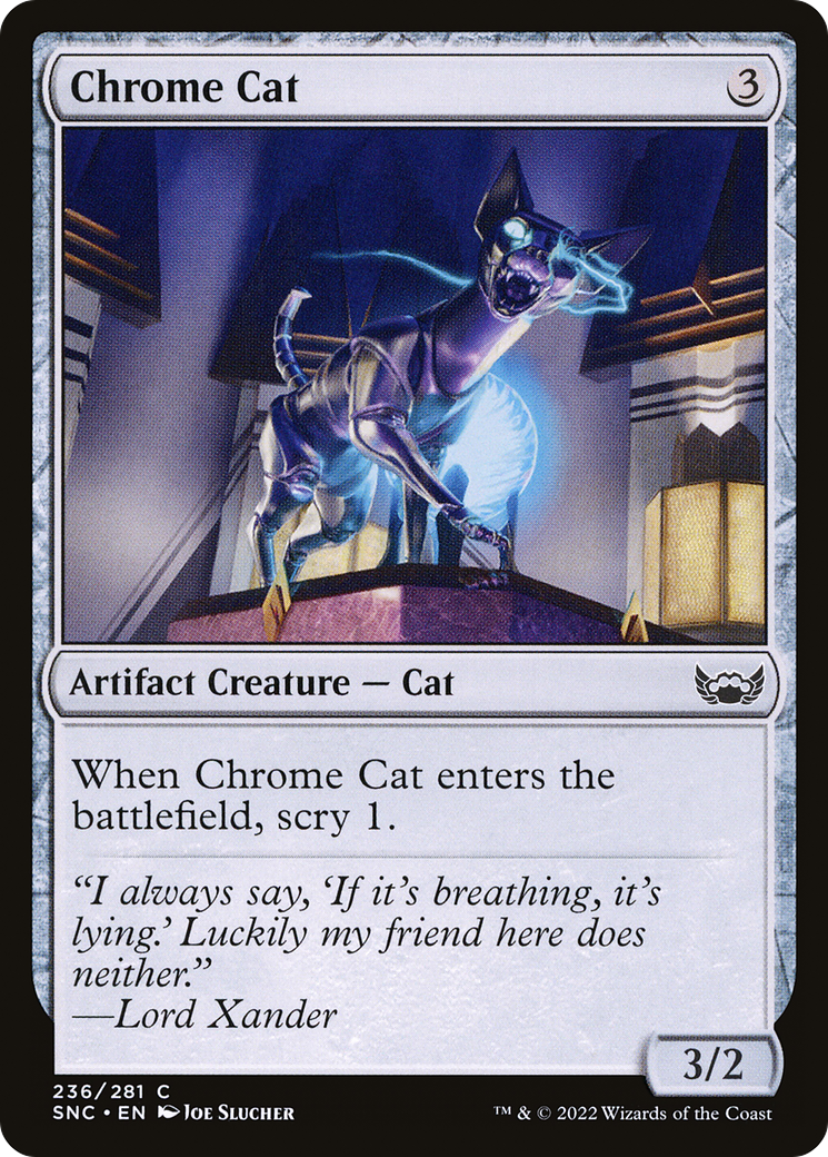 Chrome Cat (SNC-236) (Foil)