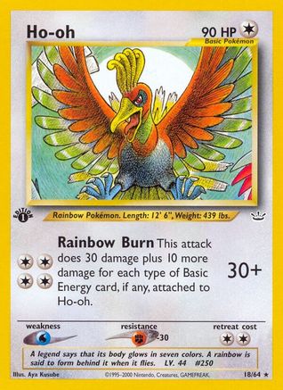 Ho-oh (18) (N3-018) (1st Edition)