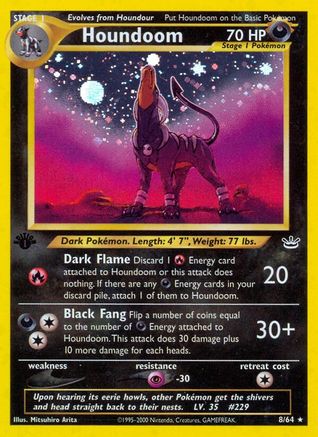 Houndoom (N3-008) (Unlimited Holofoil)