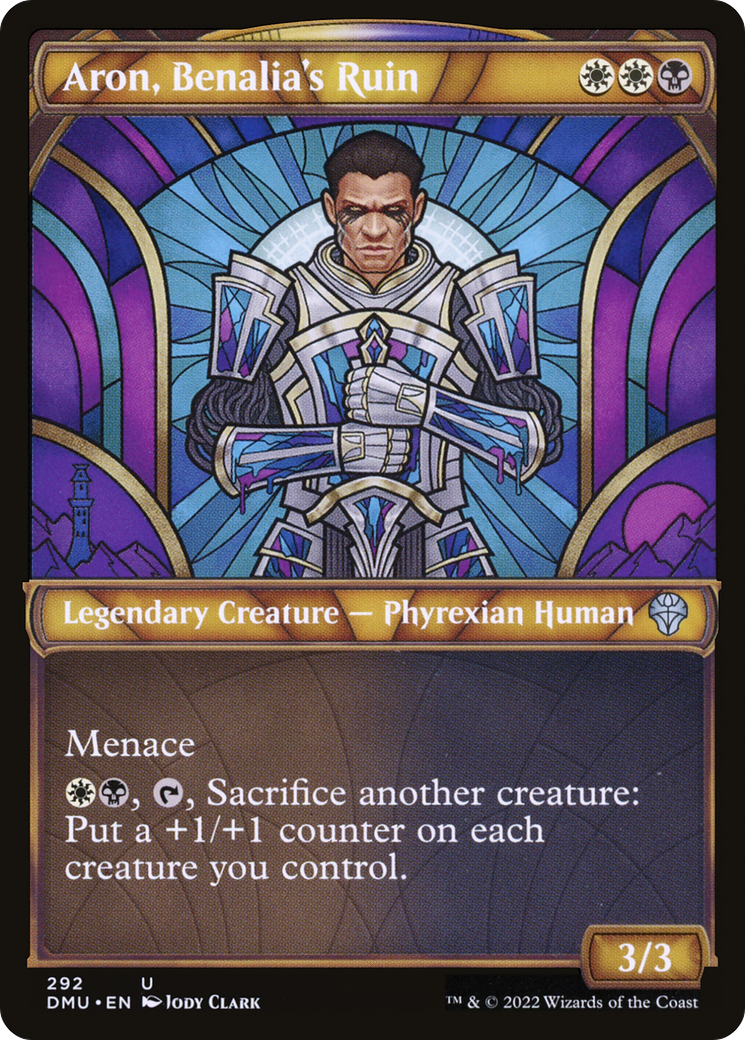 Aron, Benalia's Ruin (DMU-292) (Showcase) (Foil)