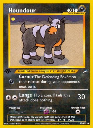 Houndour (N4-043) (Unlimited)