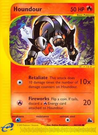 Houndour (SK-066) (Reverse Holofoil)