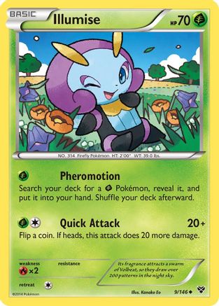 Illumise (XY-009) (Reverse Holofoil)