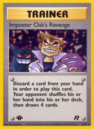 Imposter Oak's Revenge (TR-076) (1st Edition)