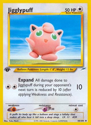 Jigglypuff (N4-044) (1st Edition)