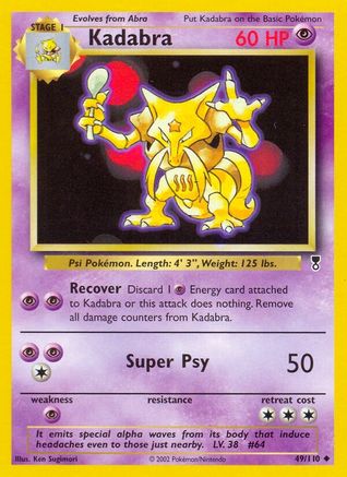 Kadabra (LC-049) (Reverse Holofoil)
