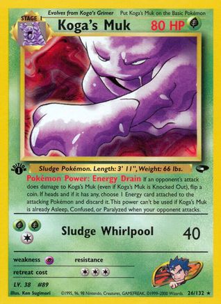 Koga's Muk (G2-026) (1st Edition)