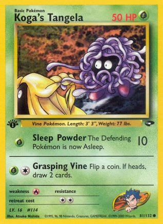 Koga's Tangela (G2-081) (Unlimited)