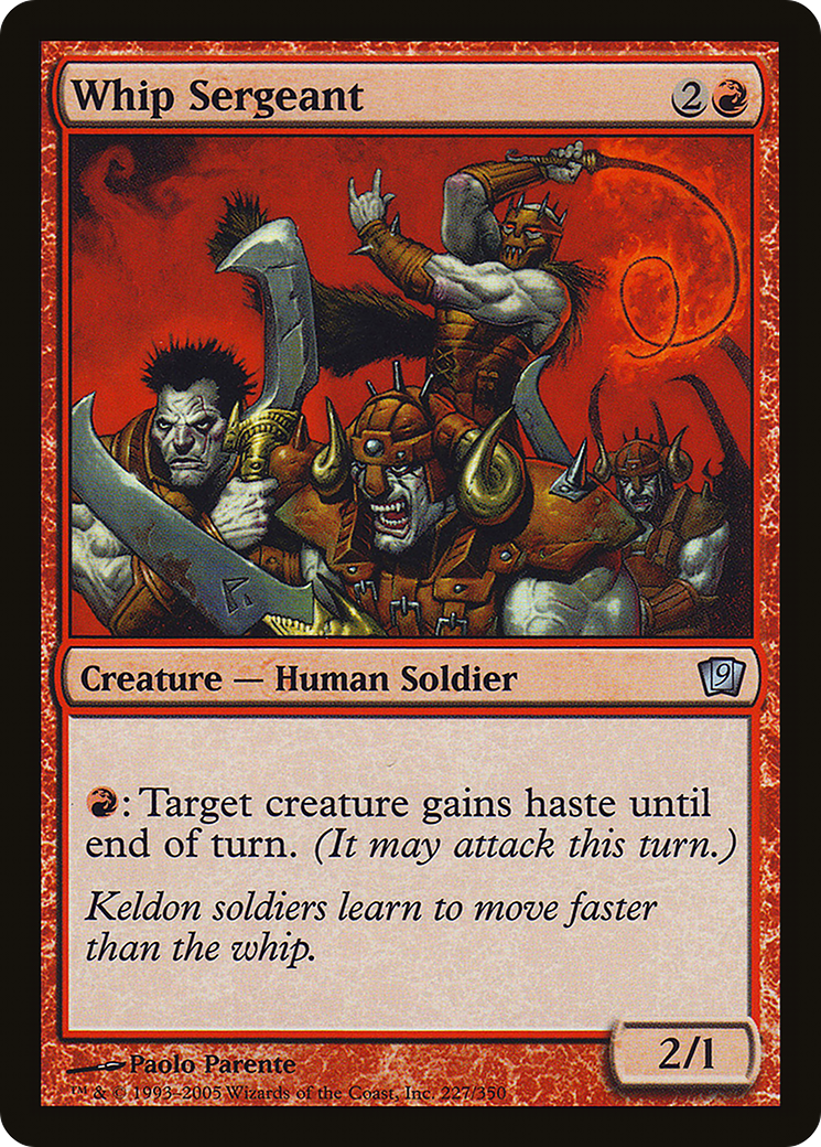 Whip Sergeant (9ED-227)