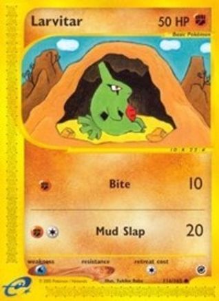 Larvitar (EX-116) (Reverse Holofoil)