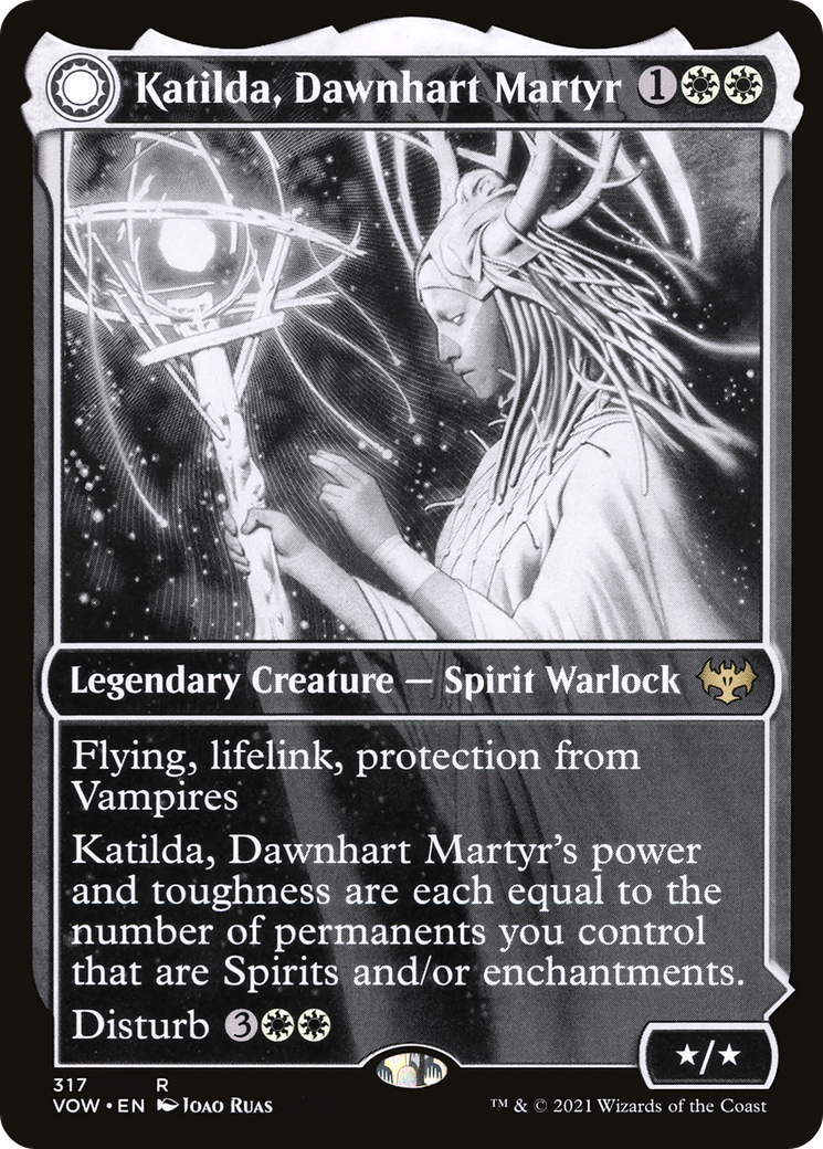 Katilda, Dawnhart Martyr // Katilda's Rising Dawn (VOW-317) (Showcase)