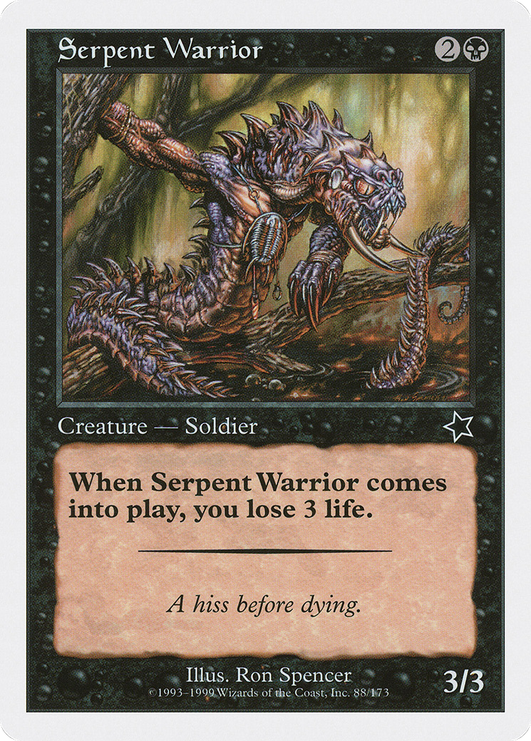 Serpent Warrior (S99-088)