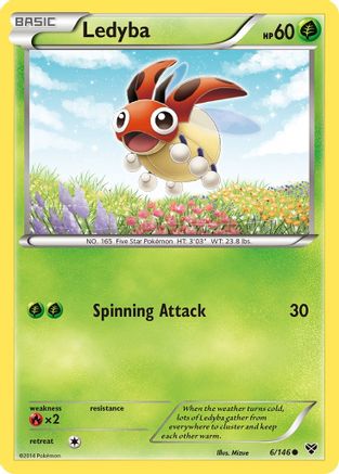 Ledyba (XY-006) (Reverse Holofoil)