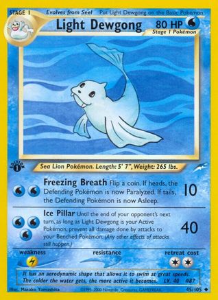 Light Dewgong (N4-045) (Unlimited)