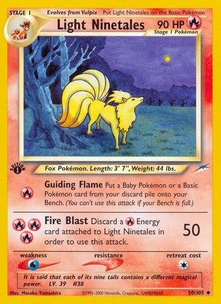 Light Ninetales (N4-050) (Unlimited)
