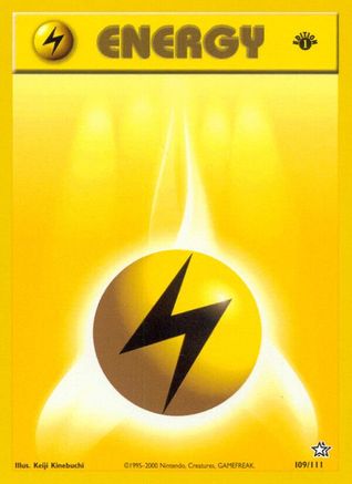 Lightning Energy (N1-109) (1st Edition)