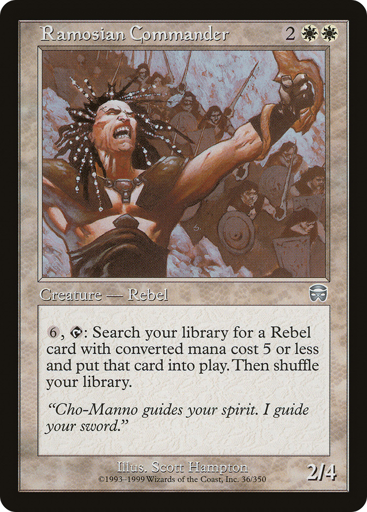 Ramosian Commander (MMQ-036) (Foil)