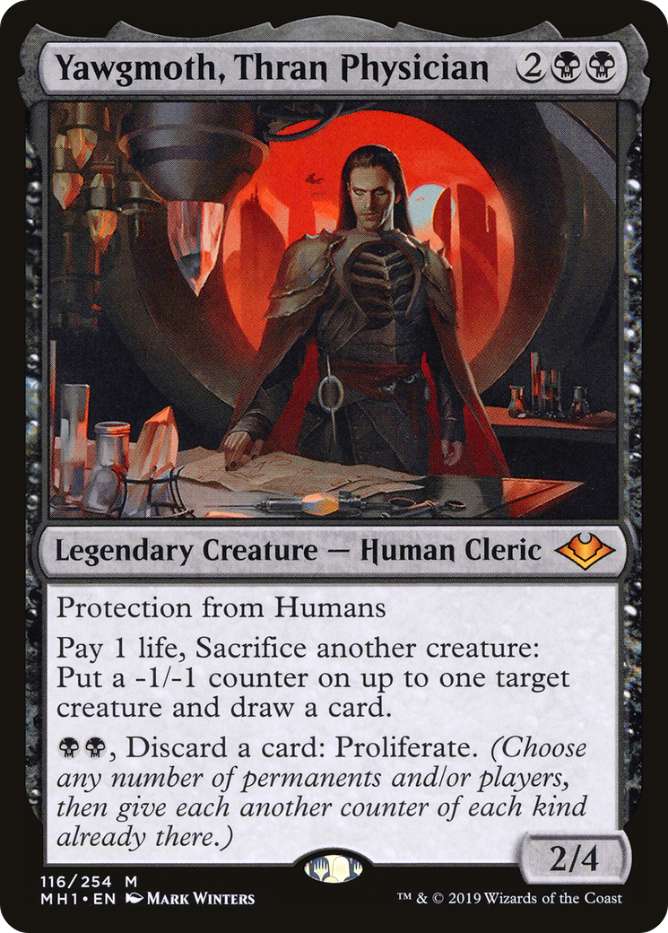 Yawgmoth, Thran Physician (MH1-116) (Foil)