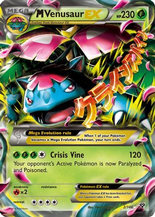 M Venusaur EX (XY-002) (Holofoil)