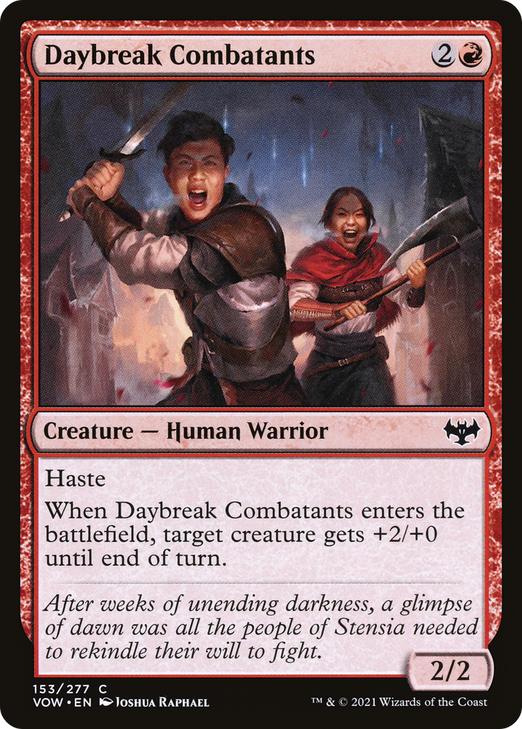 Daybreak Combatants (VOW-153) (Foil)