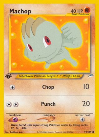 Machop (N4-073) (1st Edition)