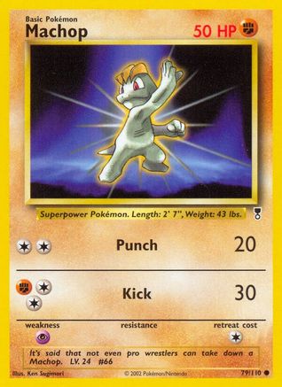 Machop (LC-079) (Reverse Holofoil)