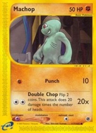 Machop (EX-117) (Reverse Holofoil)