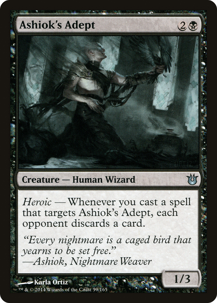 Ashiok's Adept (BNG-059) (Foil)