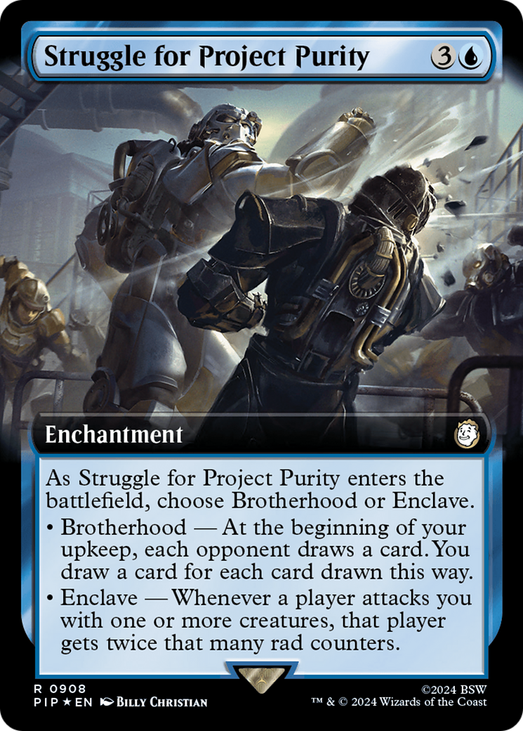 Struggle for Project Purity (PIP-908) (Extended Art) (Surge Foil)