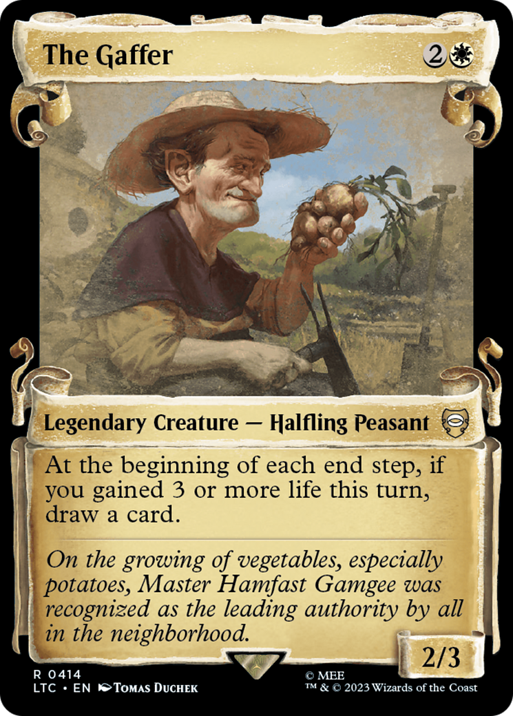 The Gaffer (LTC-414) (Showcase) (Scroll)