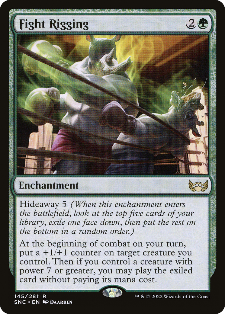 Fight Rigging (SNC-145) (Foil)
