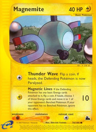 Magnemite (SK-076) (Reverse Holofoil)
