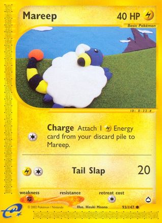 Mareep (AQ-093) (Reverse Holofoil)