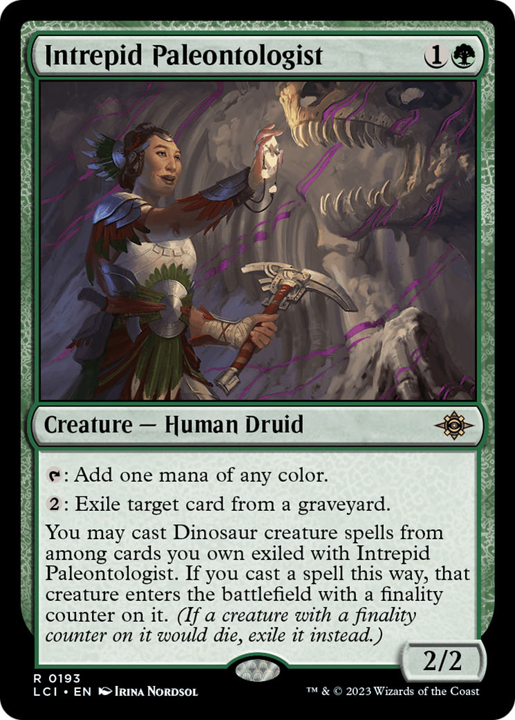 Intrepid Paleontologist (LCI-193) (Foil)