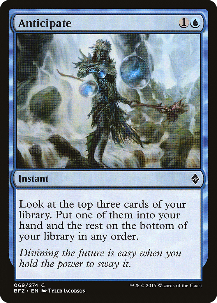 Anticipate (BFZ-069) (Foil)