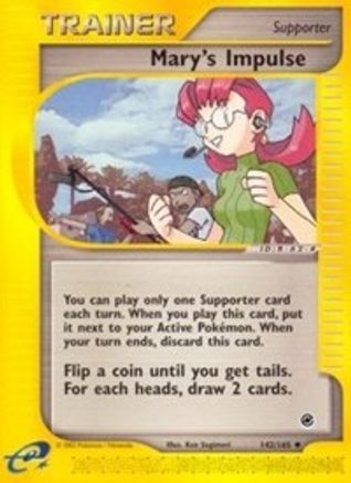 Mary's Impulse (EX-142) (Reverse Holofoil)